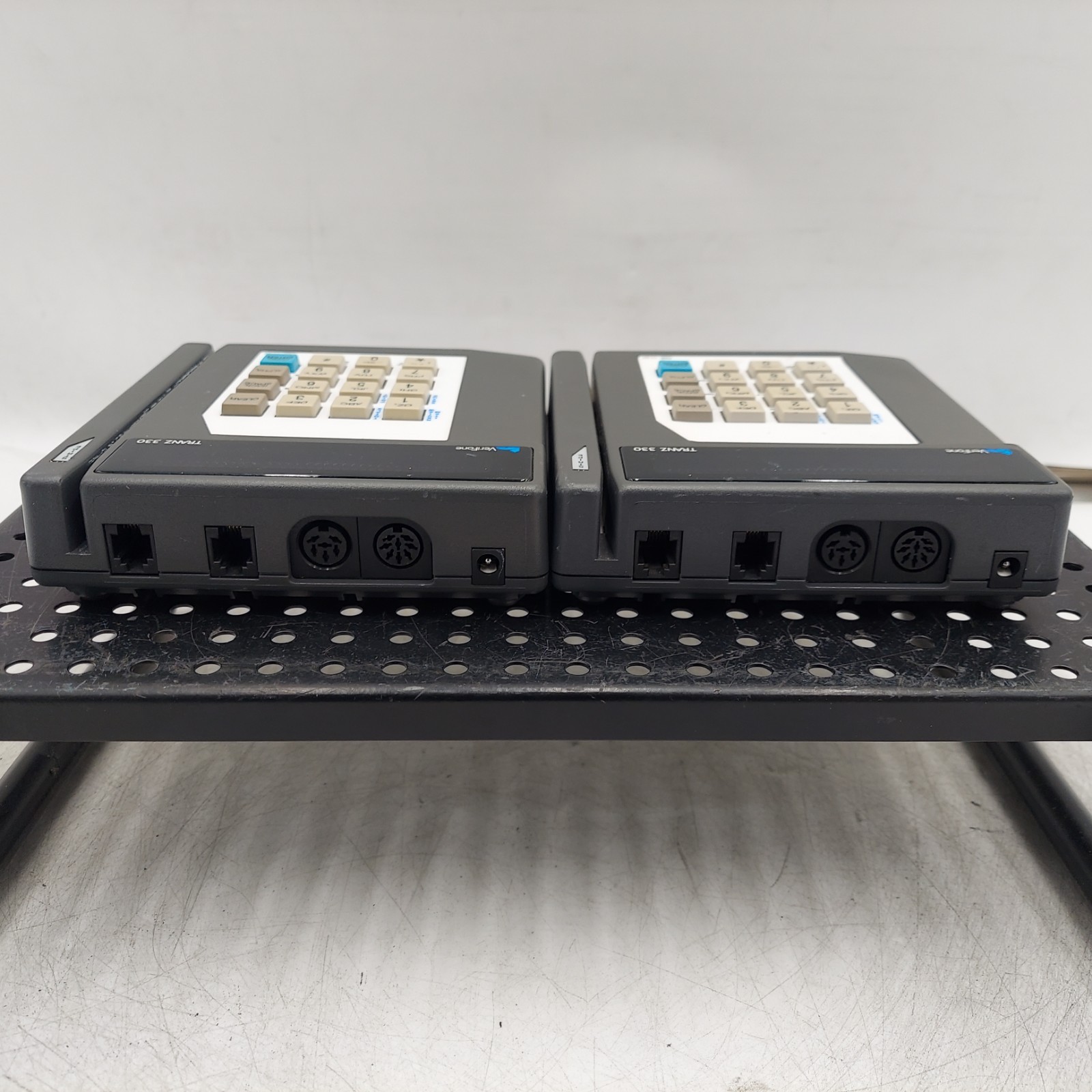LOT OF 2 Verifone Tranz 330 Credit Card Terminal