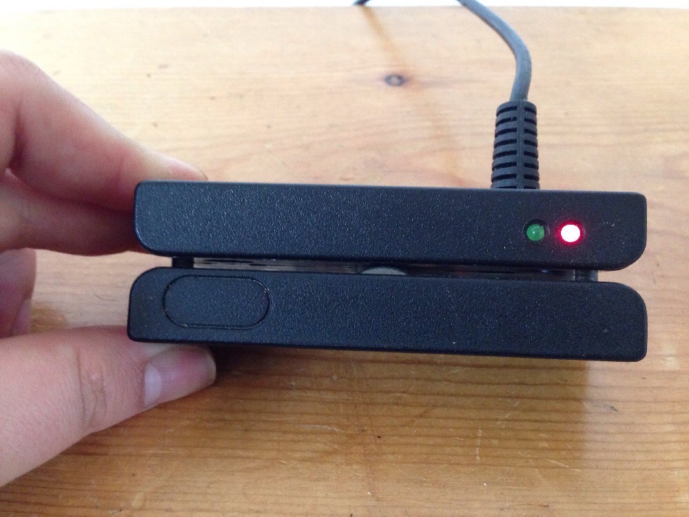 Retail Point of Sale POS USB Credit Card Reader Swiper Swipe Magnetic Stripe