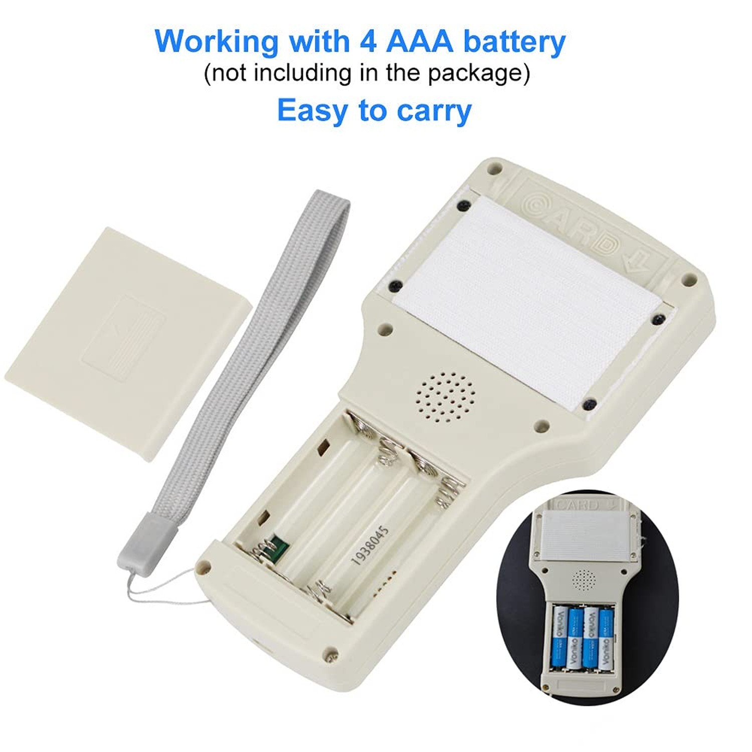 JASAG RFID Reader Writer Duplicator, NFC Reader, 125KHz 13.56MHz RFID Smart C…