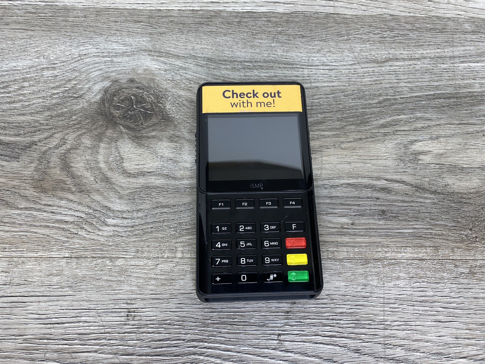 *INGENICO* ISMP4 ISMP 4 IMP657-11T3555C Terminal with Barcode Reader