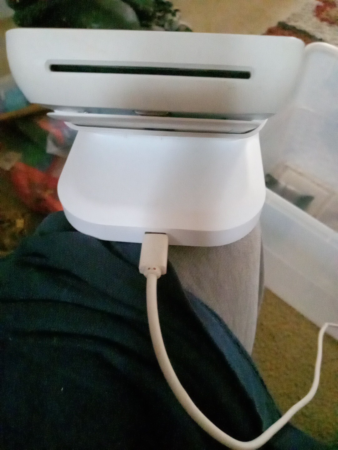 Clover Flex Handheld POS System and Card Reader White It Lock Also A Sumup Card