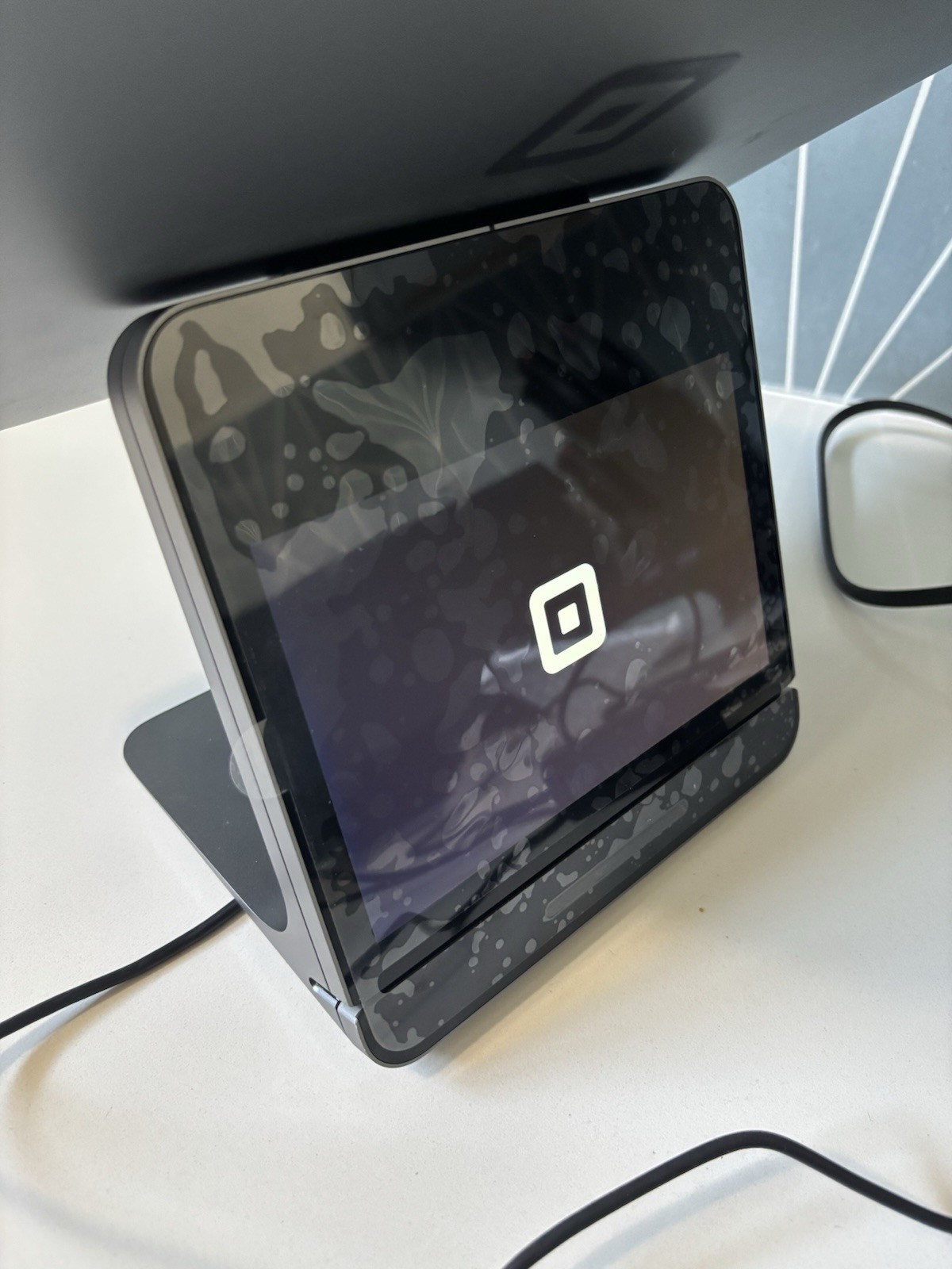 Square POS Register System Black, Model SPS1-01 & SPS4-01-A Touchscreen used