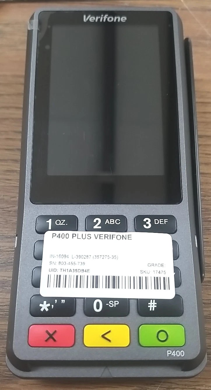Verifone P400 Plus M435-003-04-NAA-5 REV.A17. UNIT ONLY! No CORDS! *READ⬇️*