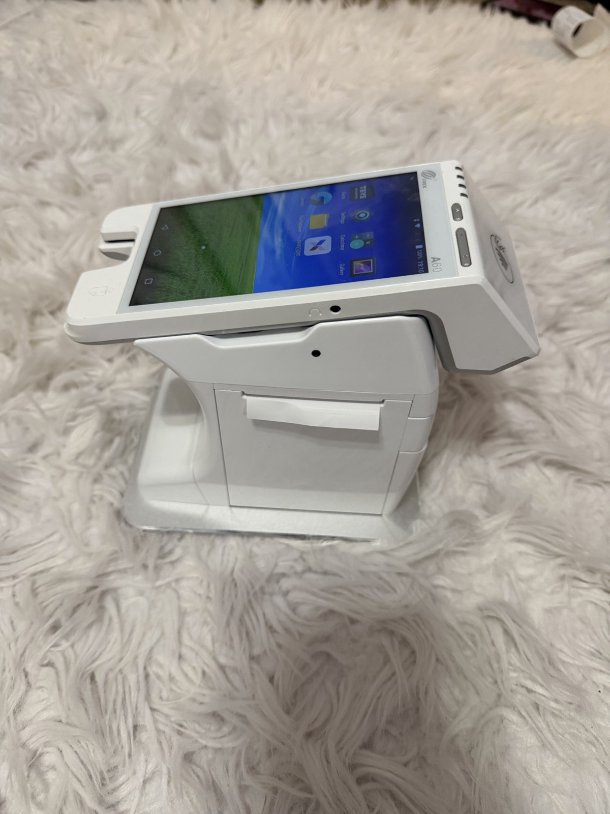 Pax A60 **UNLOCKED** With Charge Base BP60A, AS IS