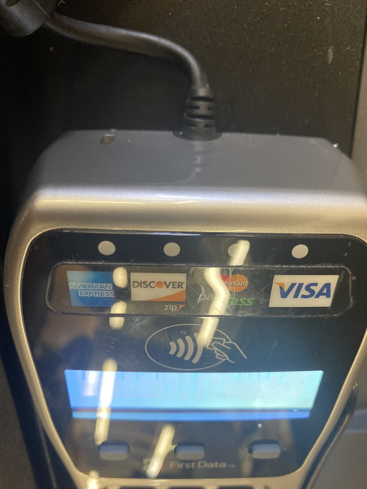 First Data FD-35 Pin Pad Credit Card Reader USB powered WORKING FREE SHIPPING
