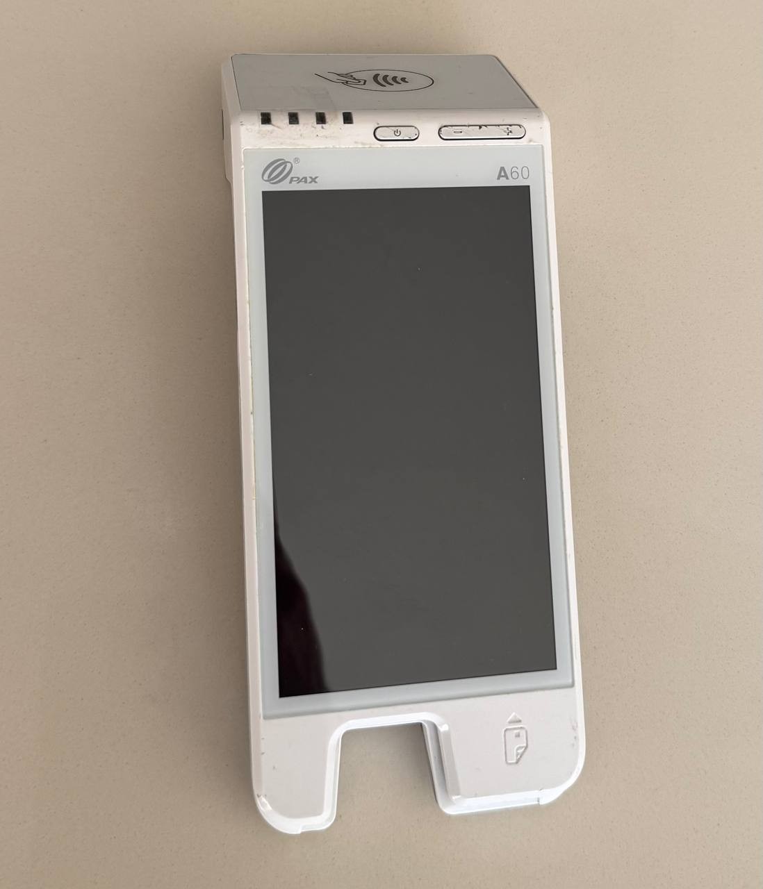 PAX A60 Mini Payment Terminal For Parts Repair No Battery No Cover AS-IS