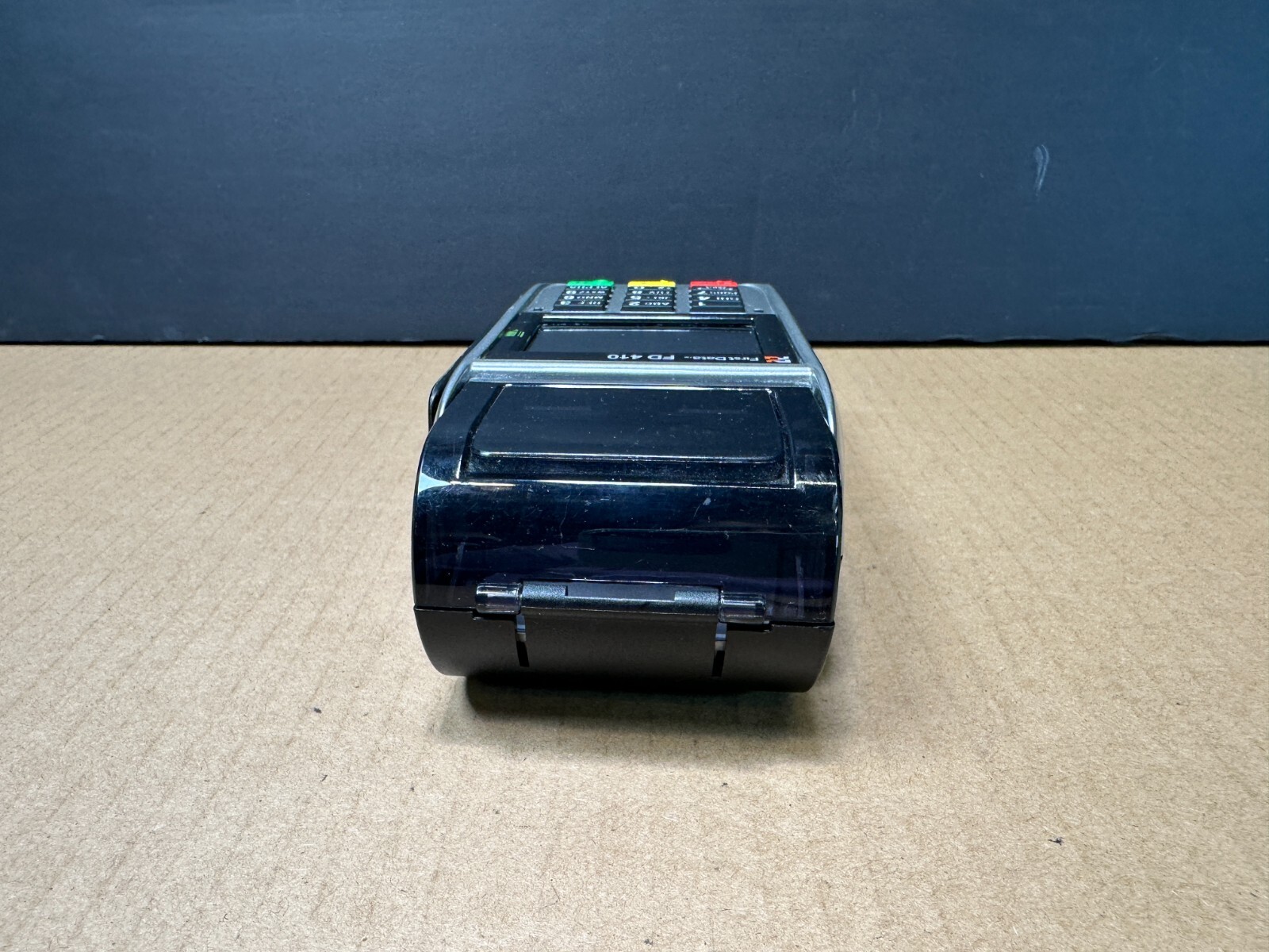 First Data FD410 DW EMV Wireless Handheld Credit Card Terminal