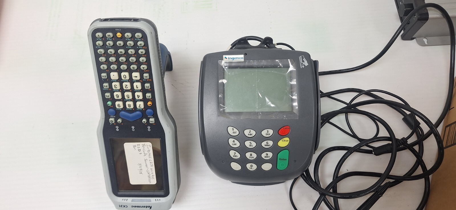 Ingenico i6550 POS/ Intermec model ck31 COMBO.