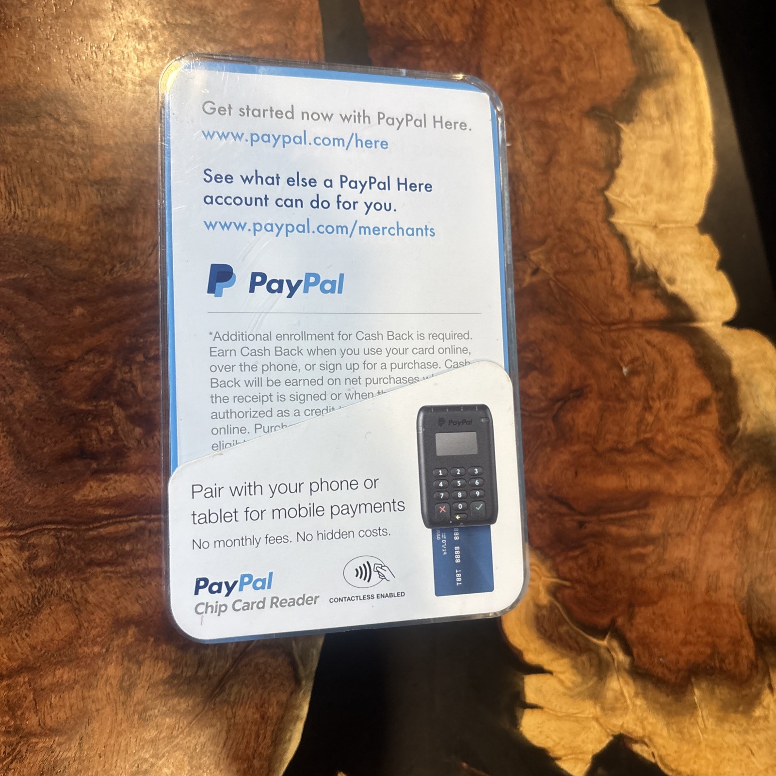 Paypal Chip Card Reader Contactless Enabled M010-PROD10-V2-5