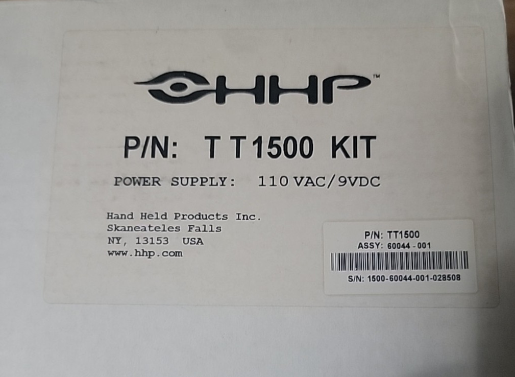 Brand New Signature Pad – HHP TT1500kit