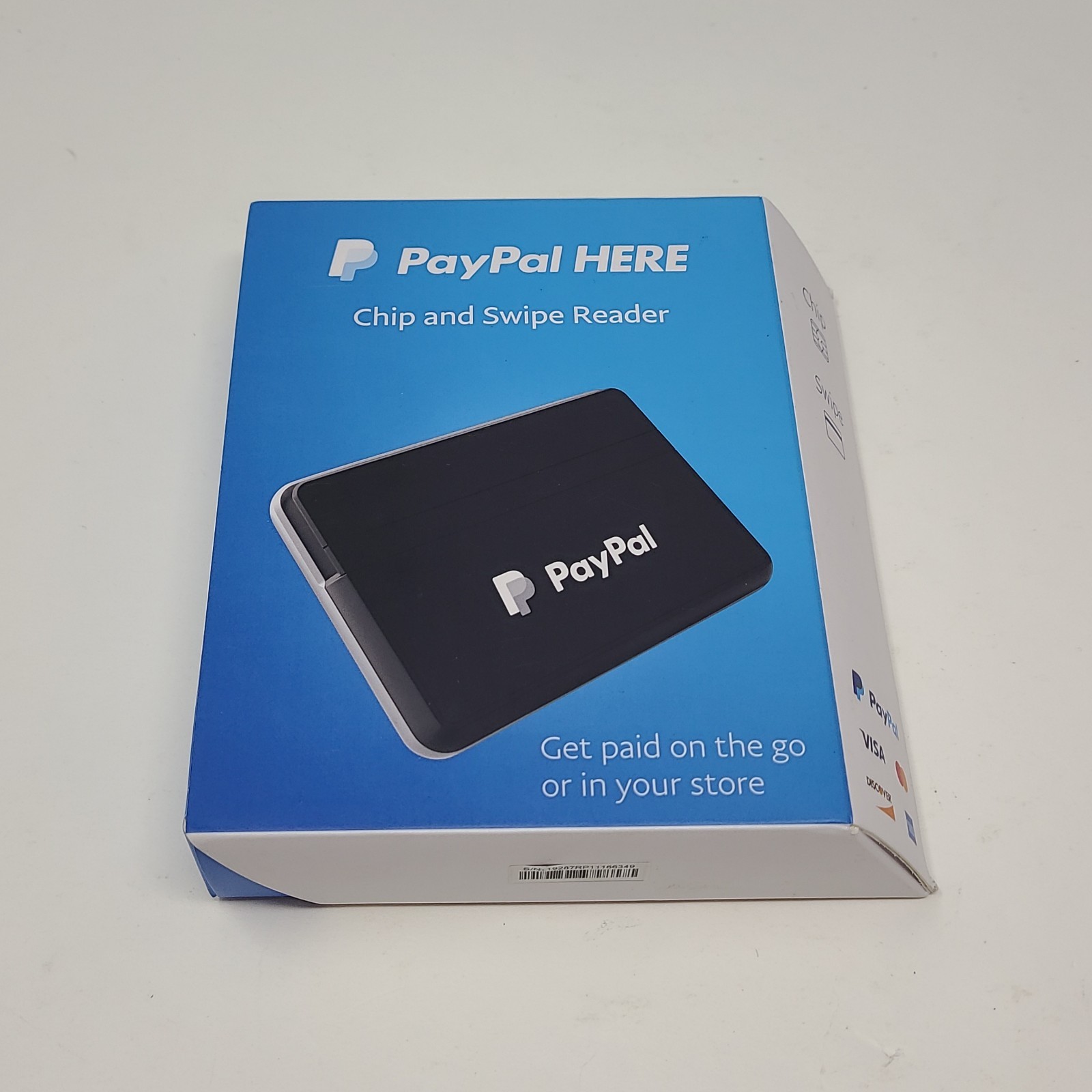 PayPal Here Chip and Swipe Card Reader Credit Debit Mobile