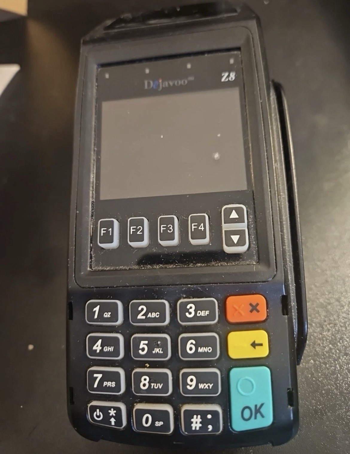 Dejavoo Z8 VEGA3000 POS Credit Debit Card Terminal Machine Black WiFi Magnetic