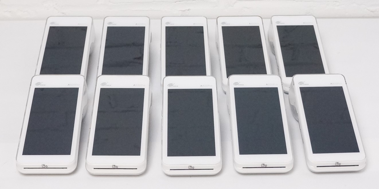 Wholesale Lot Of 10 Used Pax A920pro**Locked to PayAnywhere**