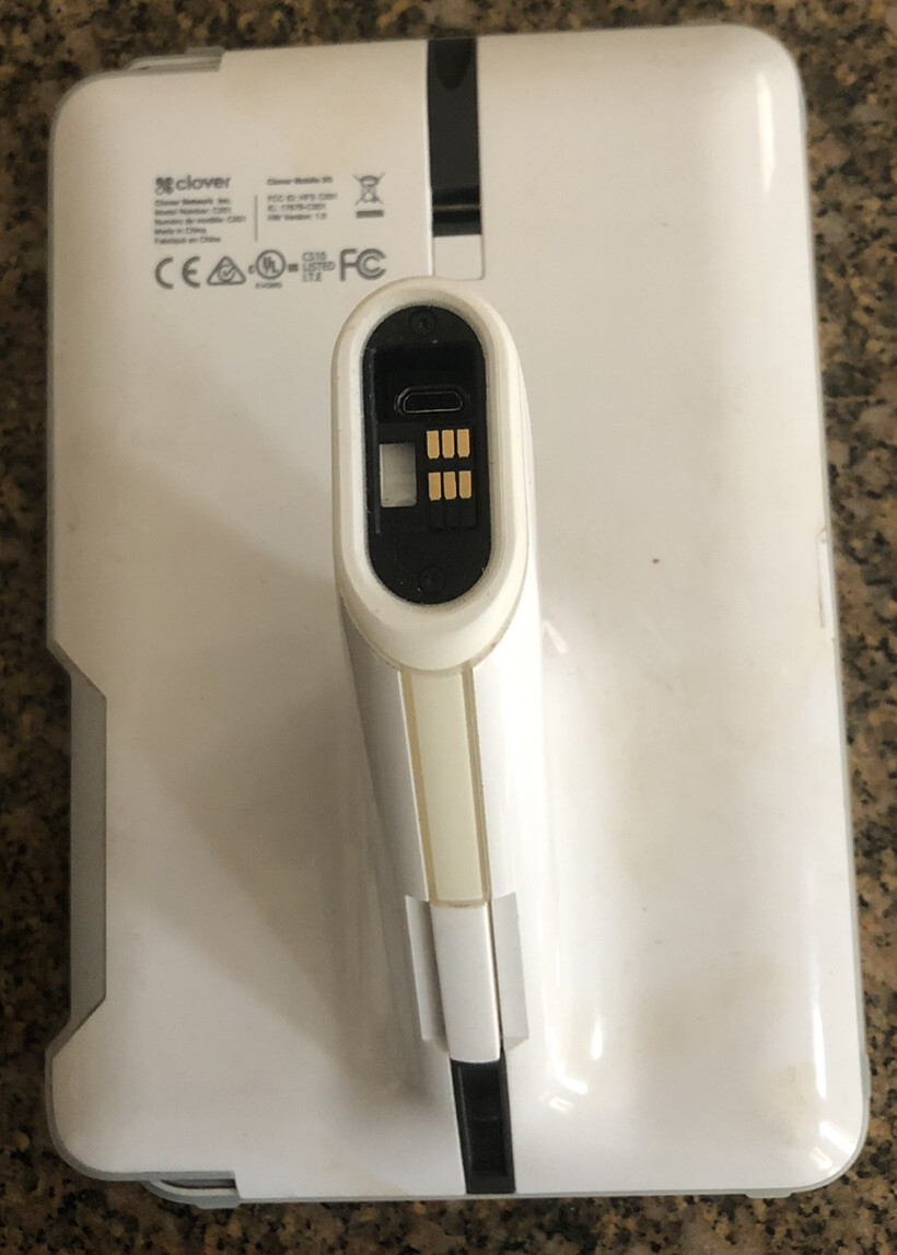 Clover Network Mobile 3G C201 – Handheld POS AS IS