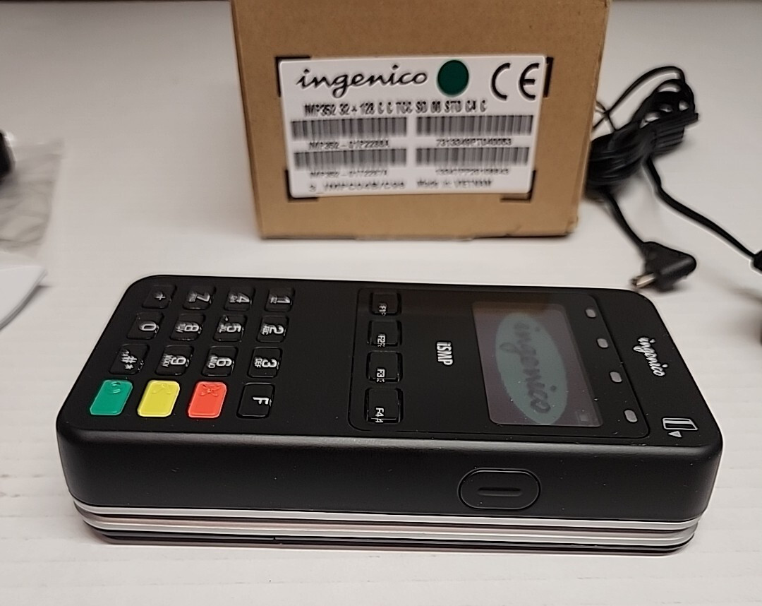 For Parts/Repair Ingenico IMP352-01P2288A Companion Payment Terminal
