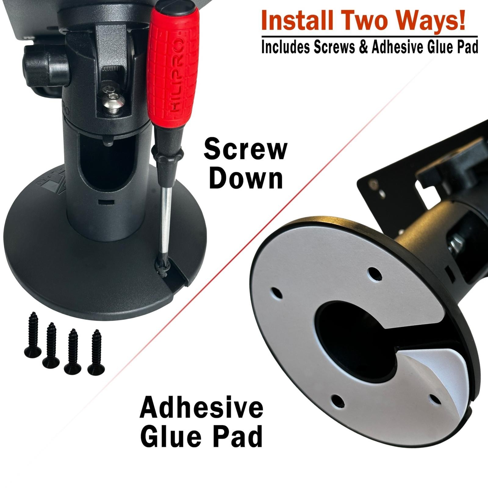 Point of Sale Swivel Stand for Dejavoo Z8 & Z11 Credit Card Machine Terminal