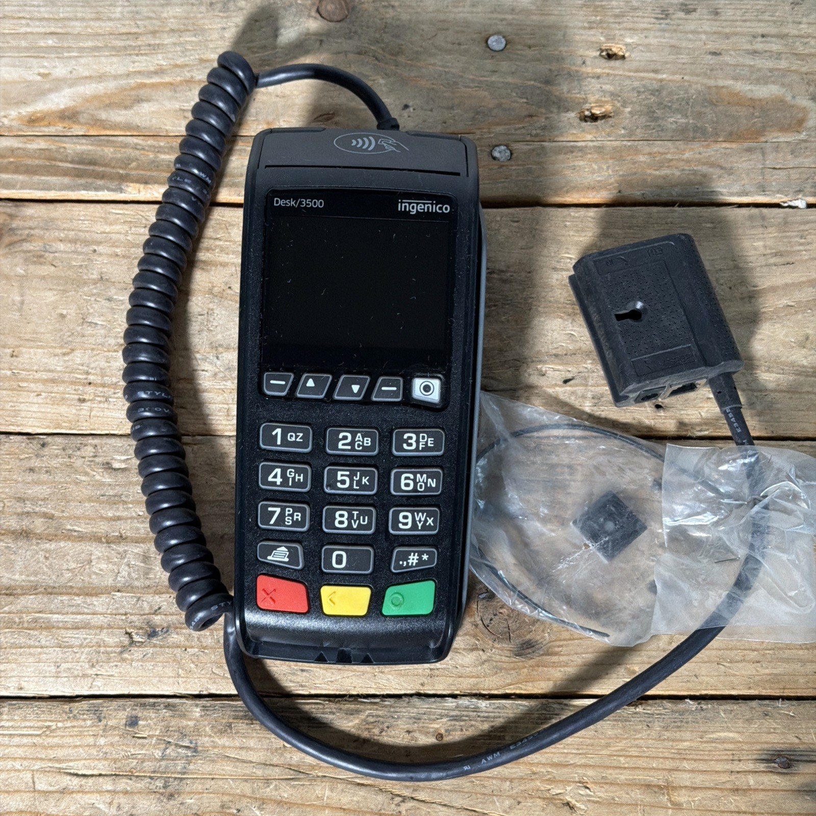 *PARTS* Ingenico Desk 3500 CL Credit Card Terminal Reader/Printer DES35BA
