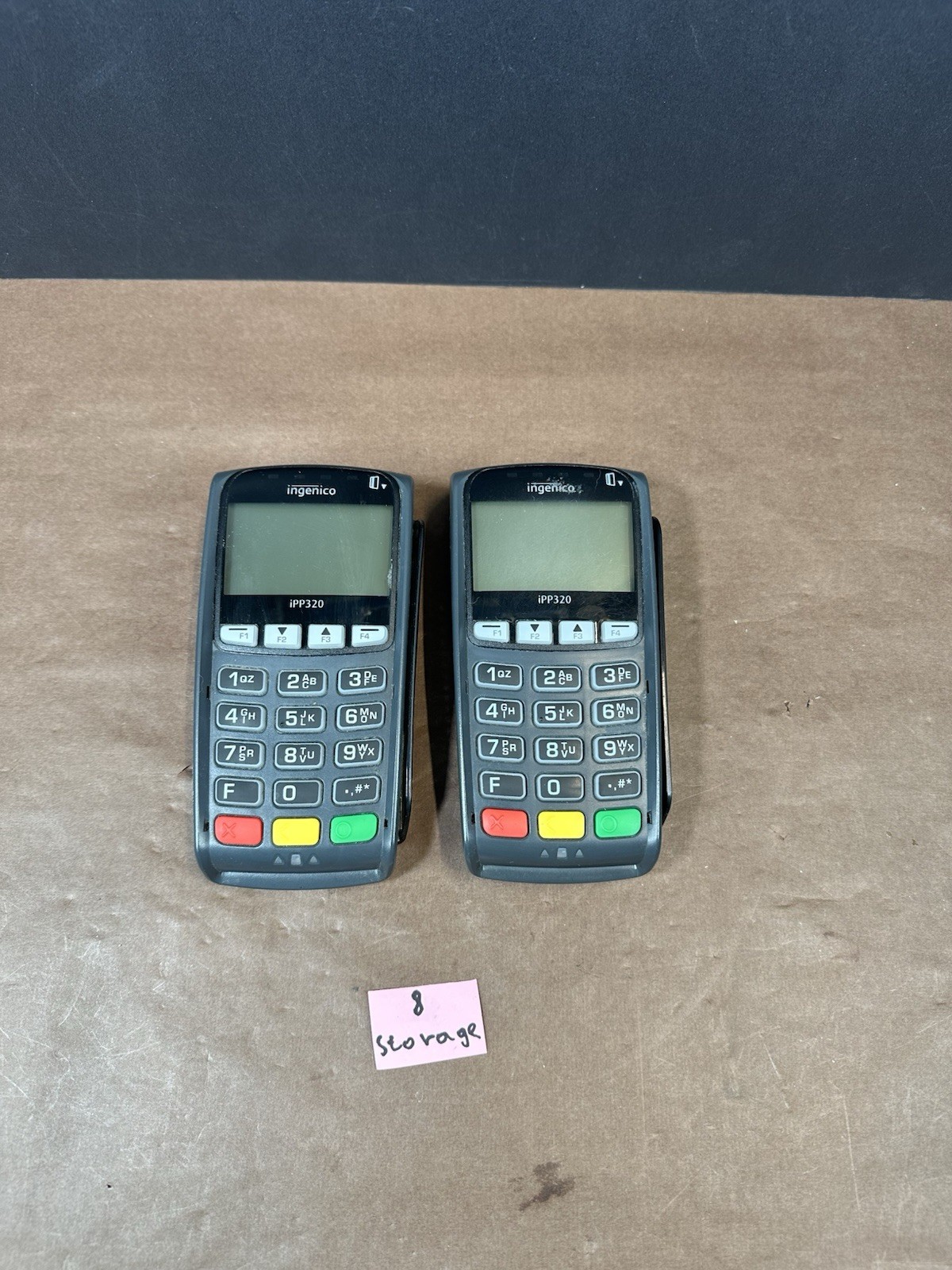 Ingenico iPP320 Credit Card Swipe Lot Of -2 UNTESTED Ships Fast!