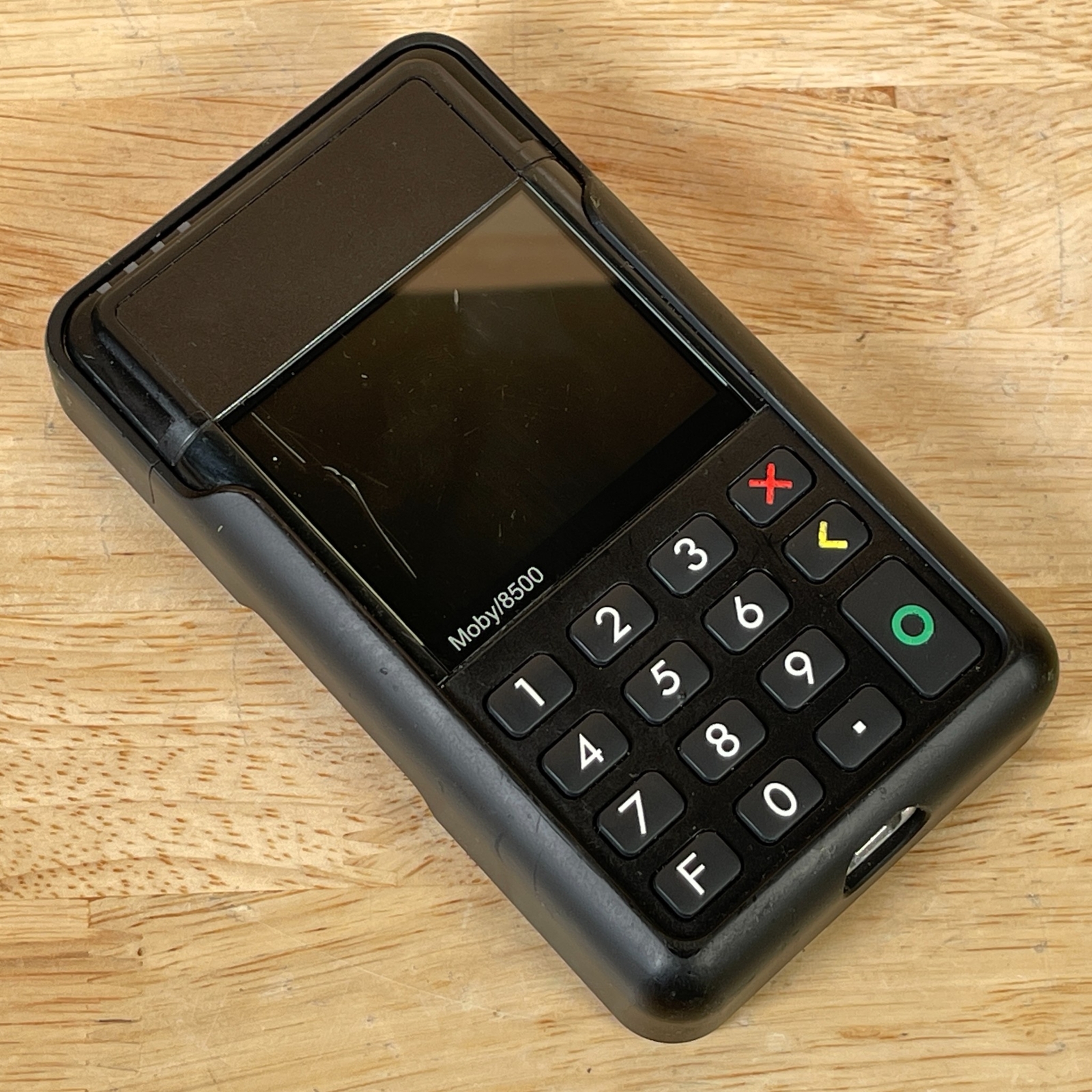 Ingenico Moby/8500 Wireless Color Display Swipe & Pin Card Reader Mobile POS