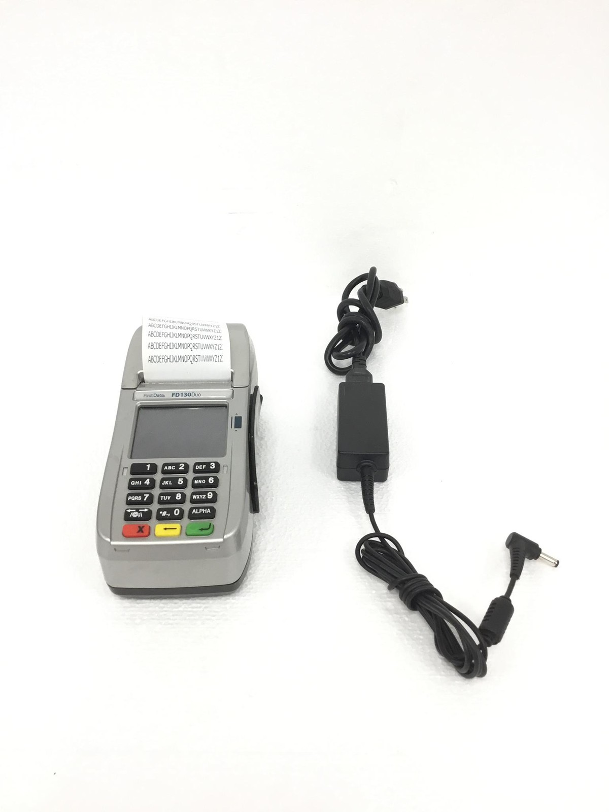 4x FIRST DATA FD130DUO Credit Card Machine w/Printer,AC Adapter,WORKS,FREE SHIP