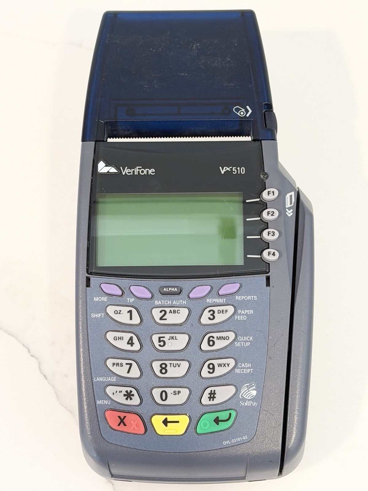 VeriFone VX510 POS Credit Card Terminal Tamper Detected Parts Repair