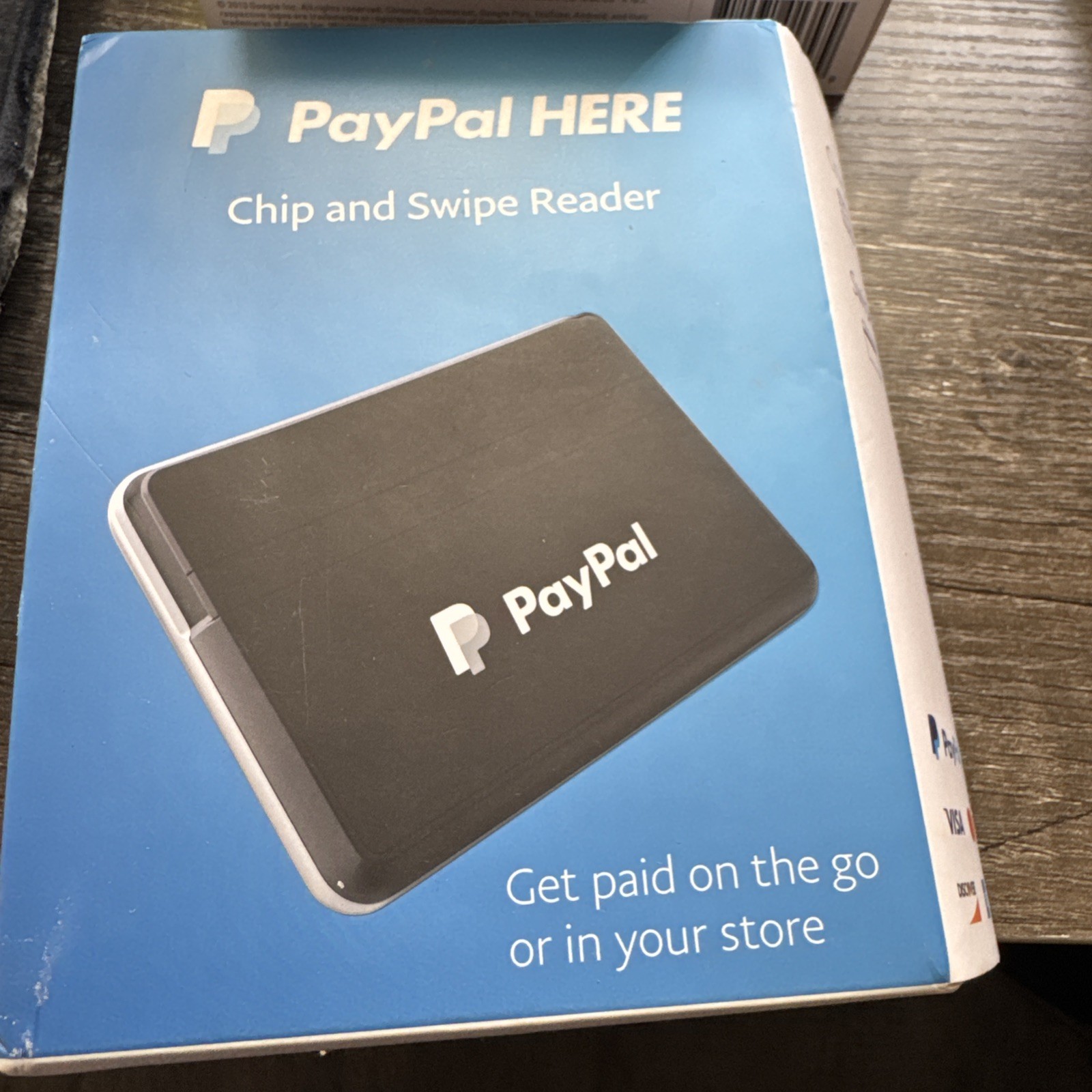NEW PayPal HERE Chip And Card Swipe Reader Accept Credit & Debit Cards ANYWHERE