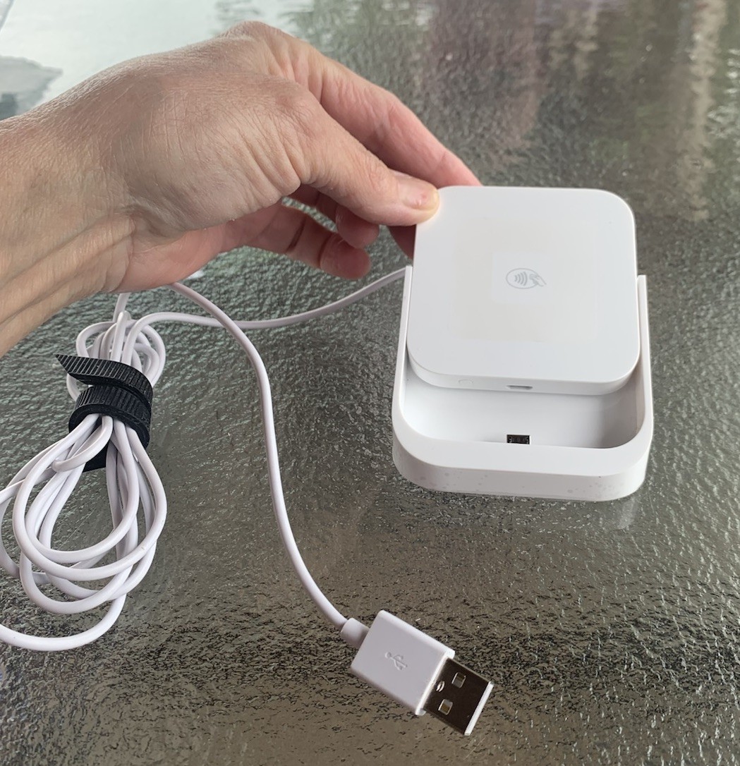 Square Contactless Reader Dock S8-1 USB Charging Stand Cradle for Square Reader