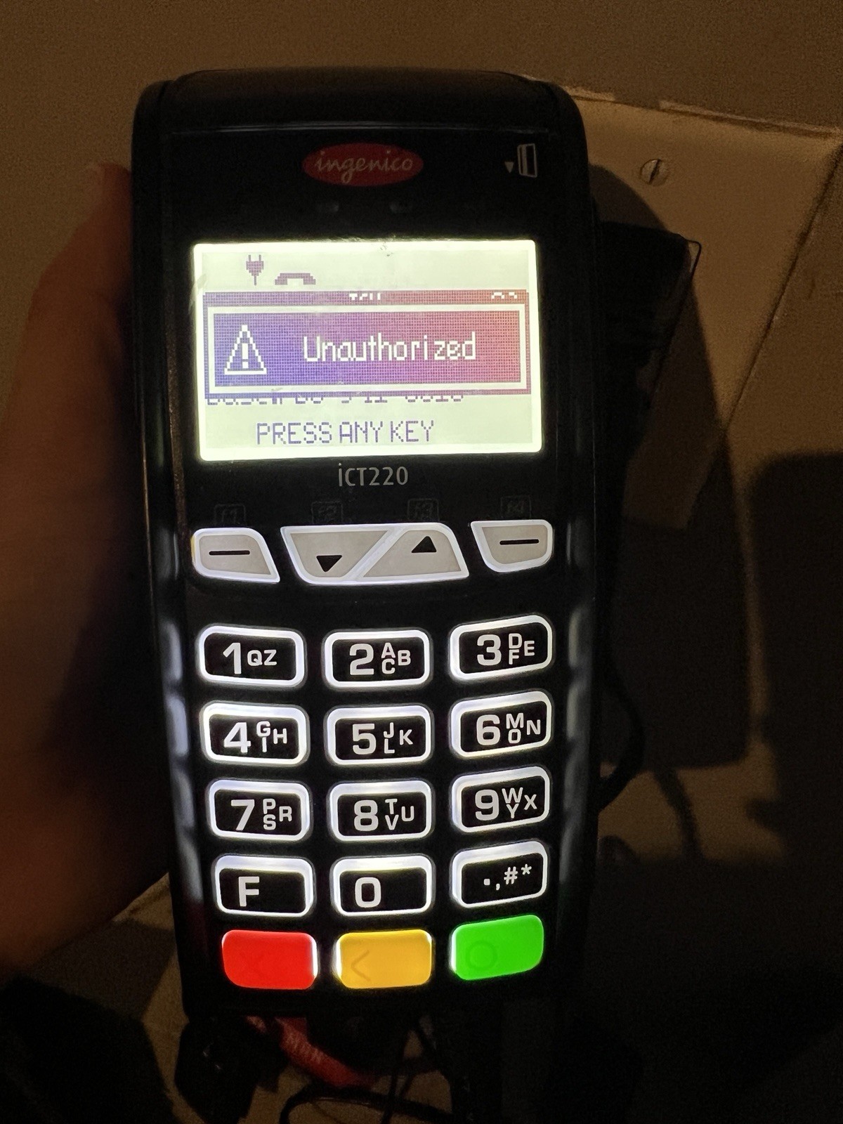 Ingenico Desk iCT220 Heartland Payment System