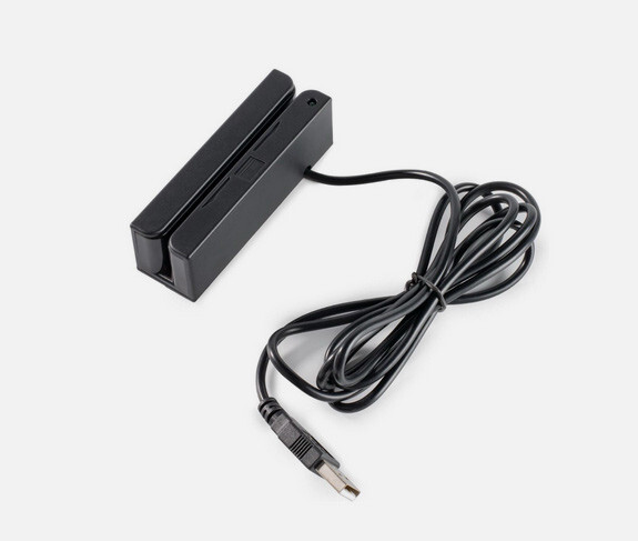 Msr90 Swiper Magnetic Credit Card Reader USB 3-Tracks Hi/Lo Data Collector Wedge