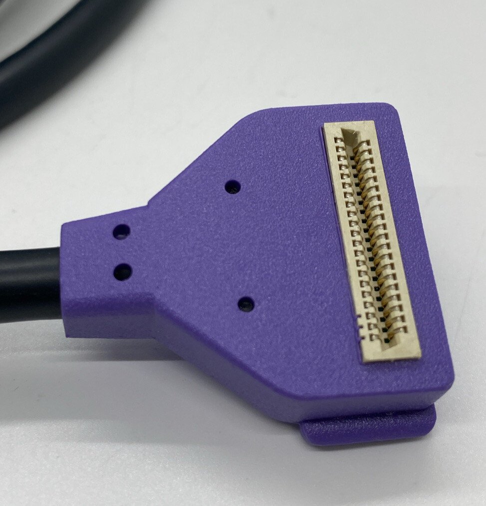 Verifone 24173-02-R Rev E01 Purple Multi Port Ethernet Switch, 12V DC 1.5 Amps