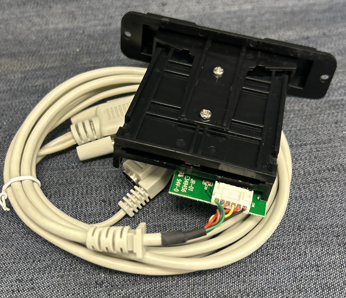 GAMING MACHINE HALF INSERT MAGNETIC CARD READER WBM-1370 W/CABLE LOT OF 2