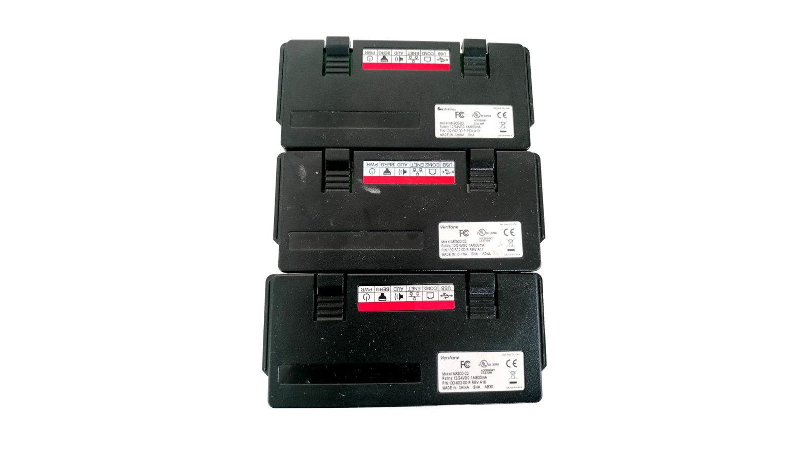 3 pack Verifone MX900-02 USB Input/Output Ethernet Module 132-602-00-R