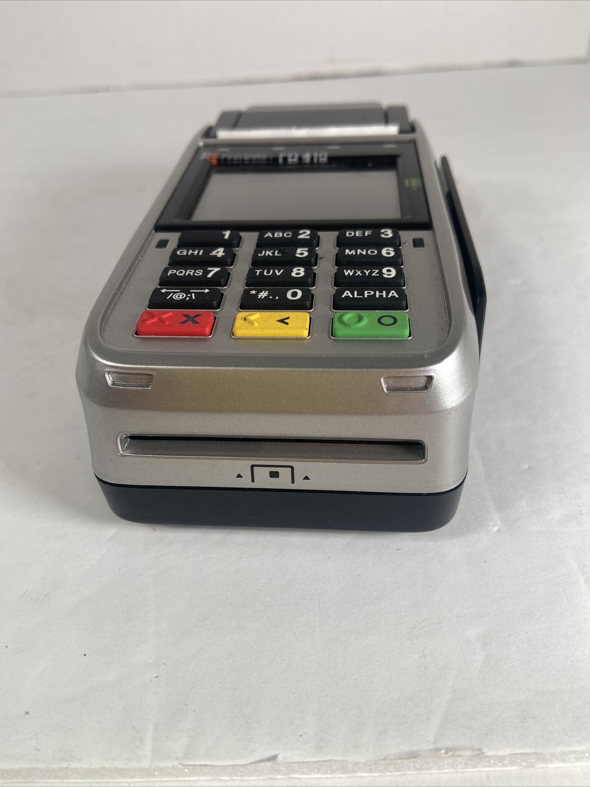 First Data FD410 Credit Card Terminal Untested NO CABLES UNIT ONLY machine