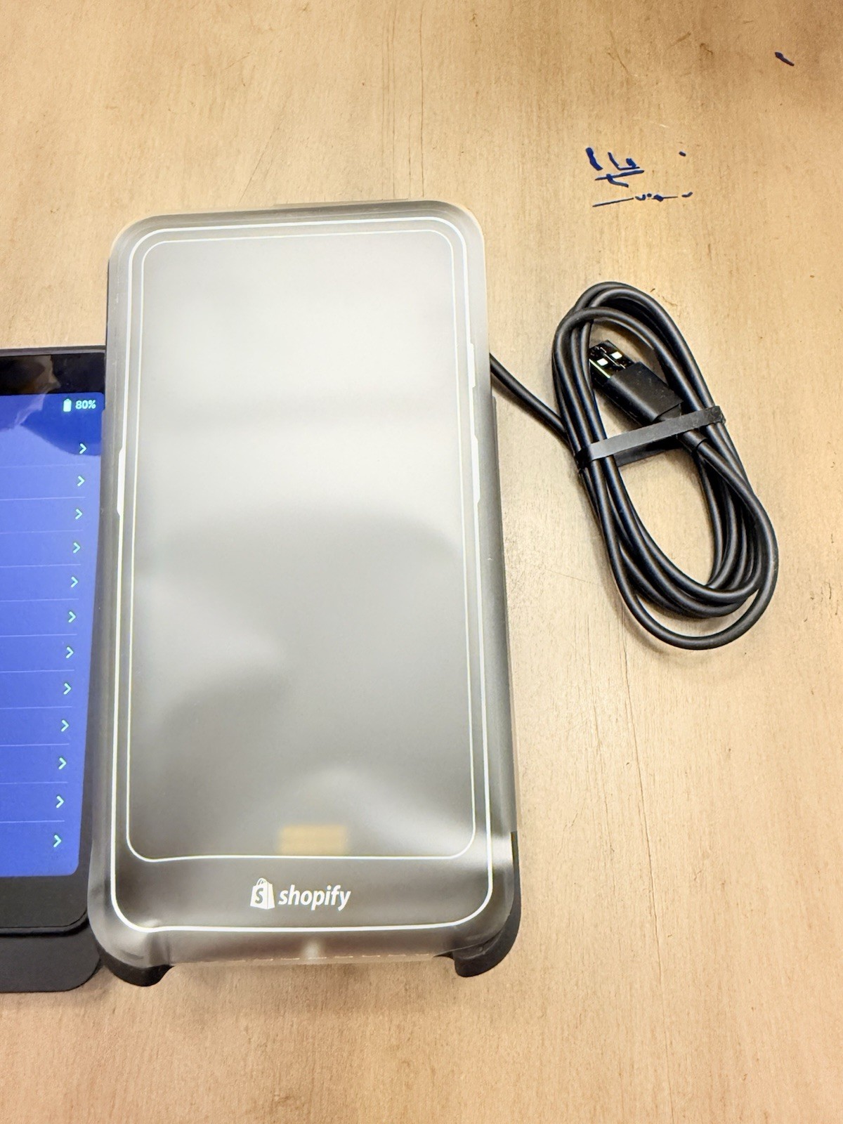 Shopify POS Go Terminal S2001 Handheld Card Reader & NEW S2101A Dock