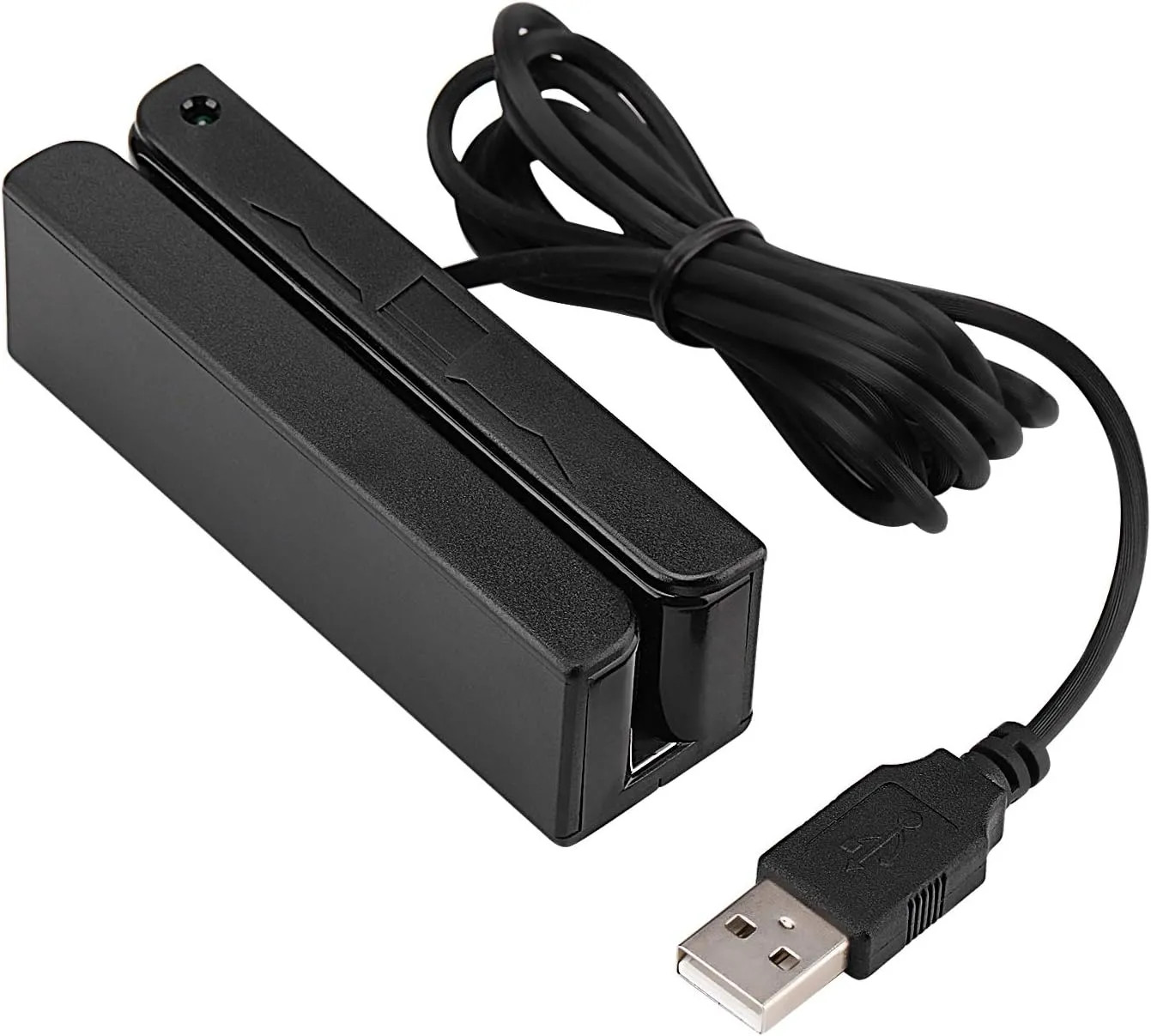 USB Magnetic Credit Card Reader 3 Tracks Swipe Reader For Smart Card POS System