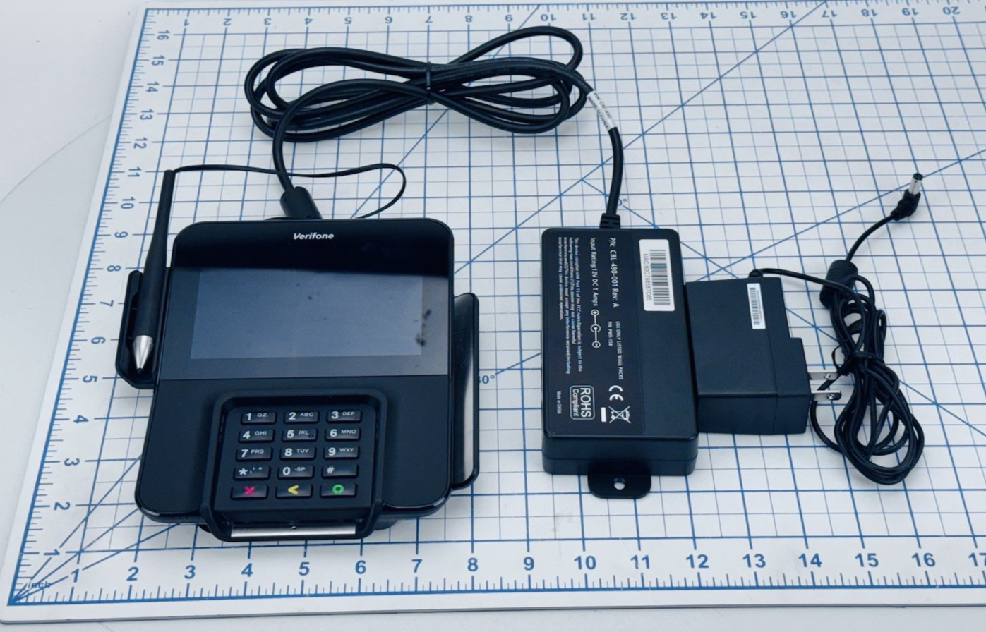 Verifone M400 WIFI/BT Credit Card Terminal w/ Cables *FREE SHIPPING*
