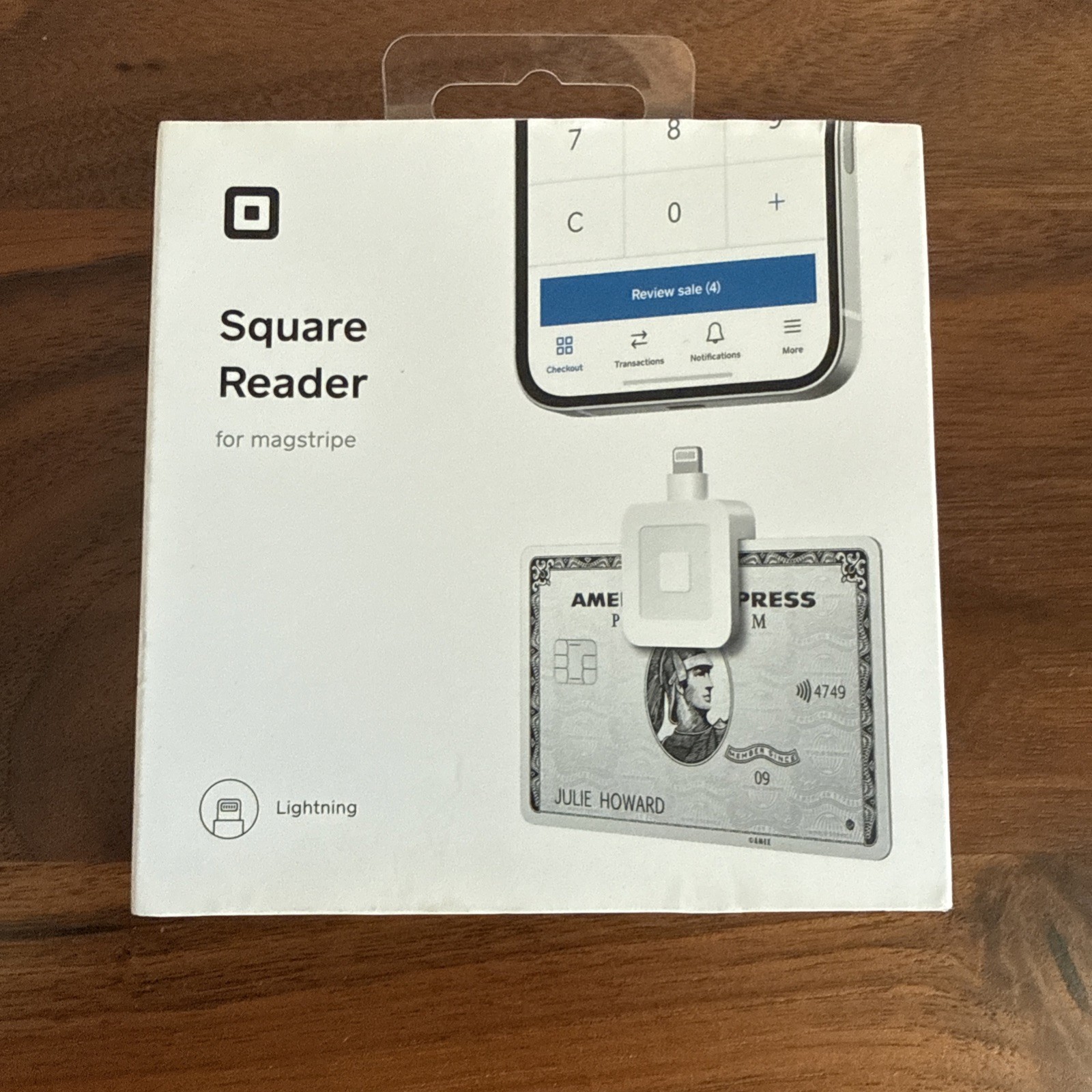 Square A-SKU-0523 Reader for Magstripe Lightning Connector