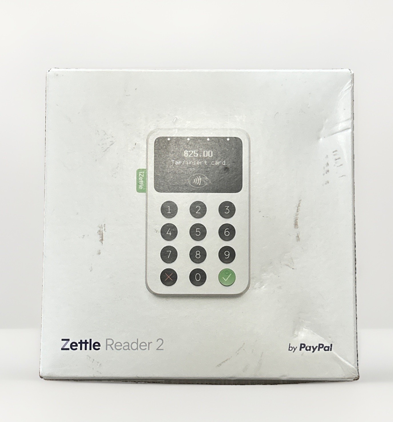 Zettle Reader 2 White by PayPal | Contactless Chip & PIN | Open Box