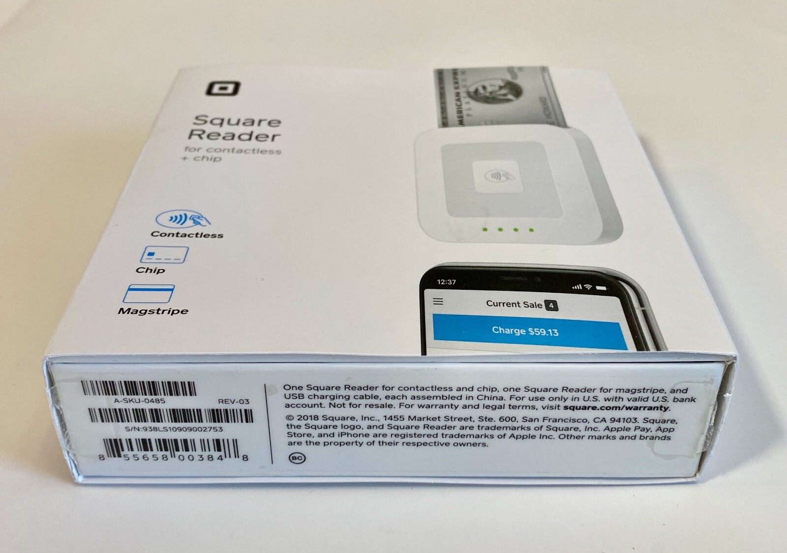 Square Magstripe Credit Card Reader – MAGSTRIPE ONLY