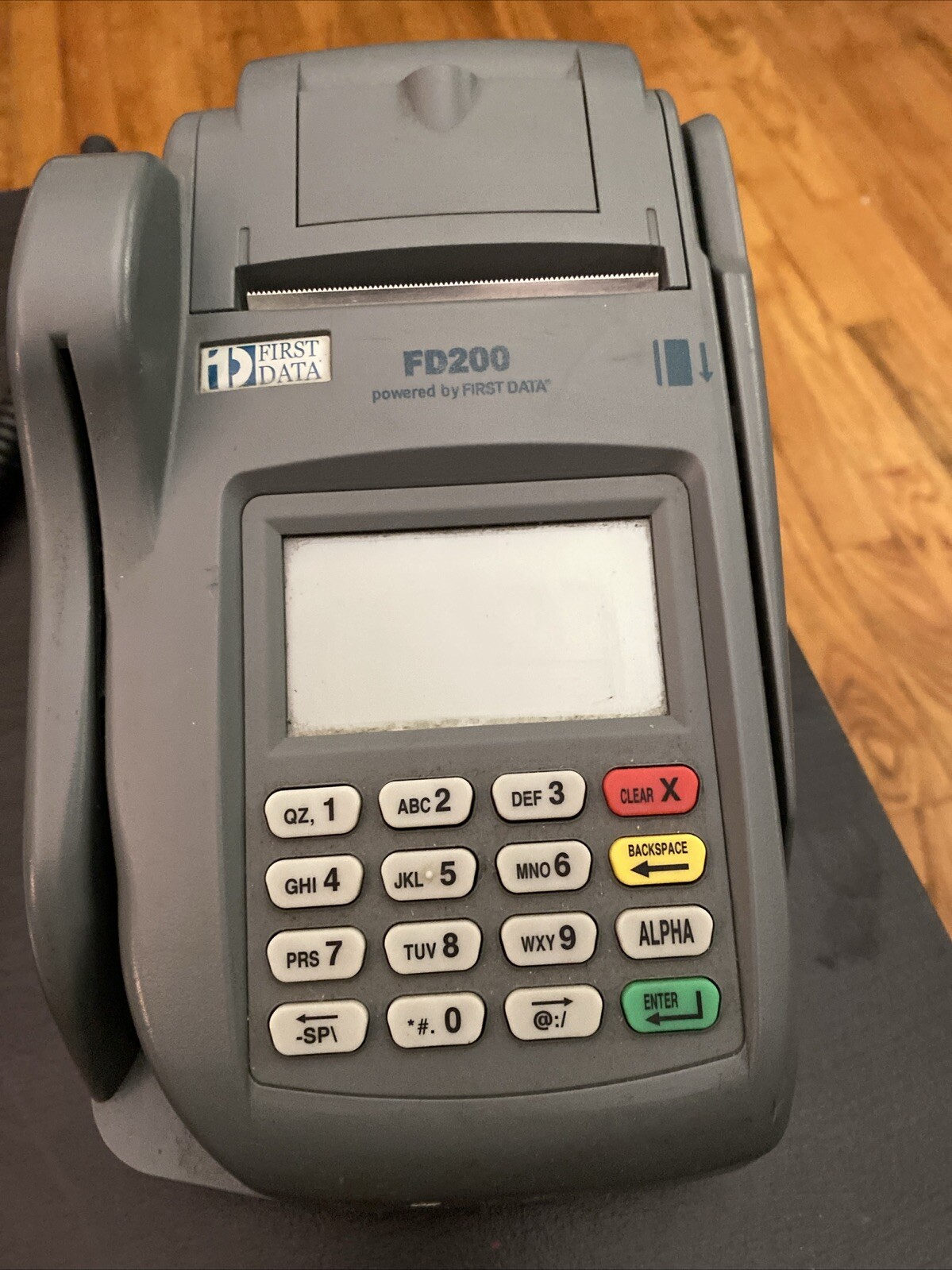 First Data FD200TI (Dial/IP) Credit Card Machine W/ FD-35 Pin Pad
