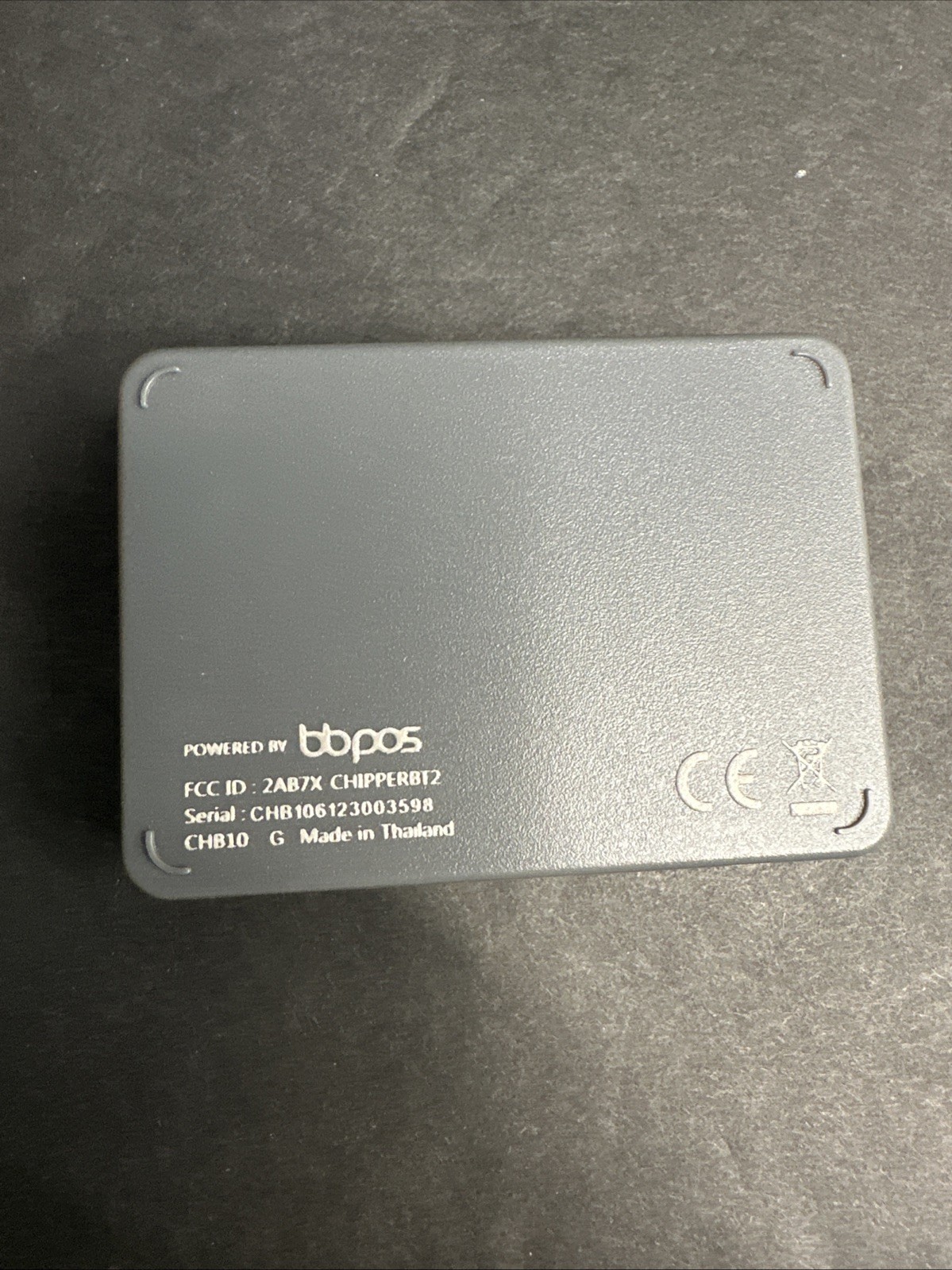 BBPOS Chipper CHB10 POS Credit Card Chip Mag Strip Reader BB POS