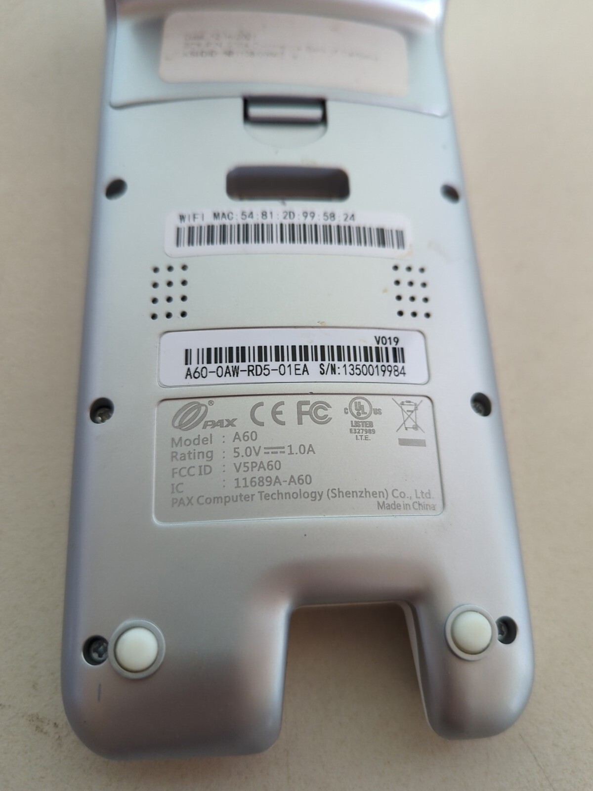 PAX A60 Smart Mobile Payment Terminal