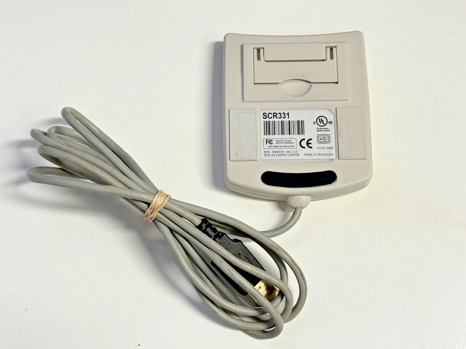 SCM SCR331 USB Wired Common Access Smart Card Reader