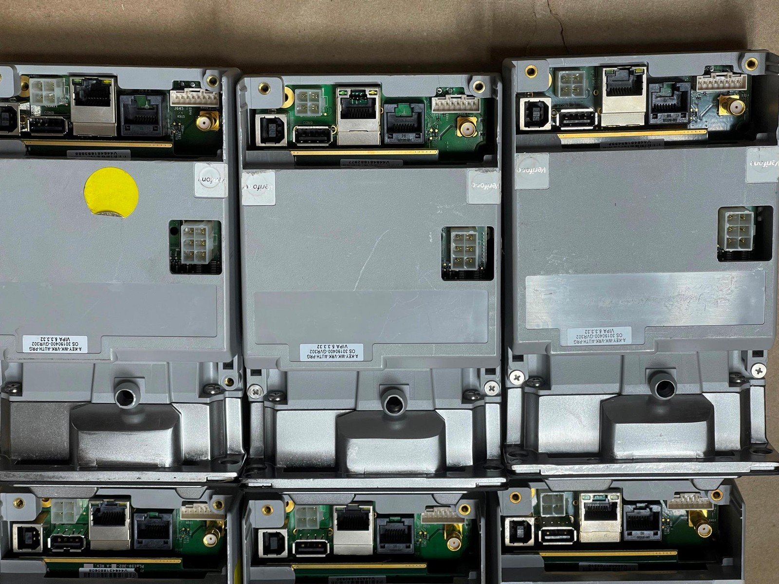 6x Lot Verifone UX300 Card Reader WPWR M159-300-070-WWA-C M14330A001 UNTESTED