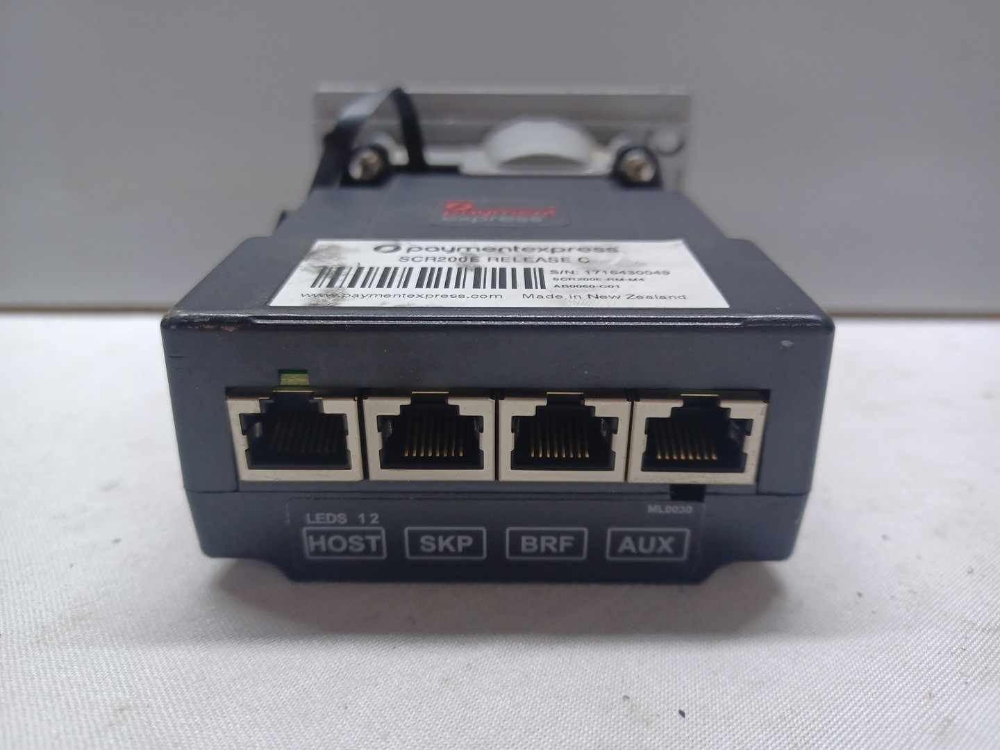 Payment Express Secure Card Reader SCR200E Release C – UNTESTED Parts/Repair!