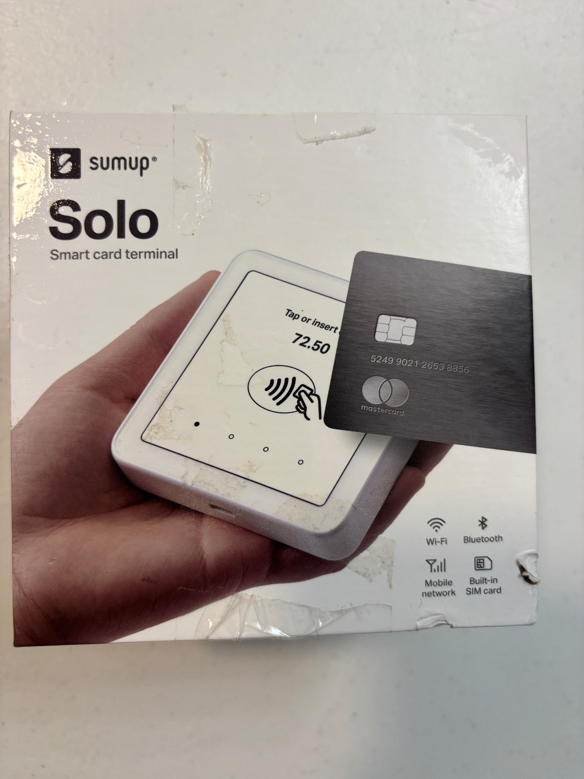 SumUp Solo Credit/Debit Card Payment Reader Smart Terminal/Cradle