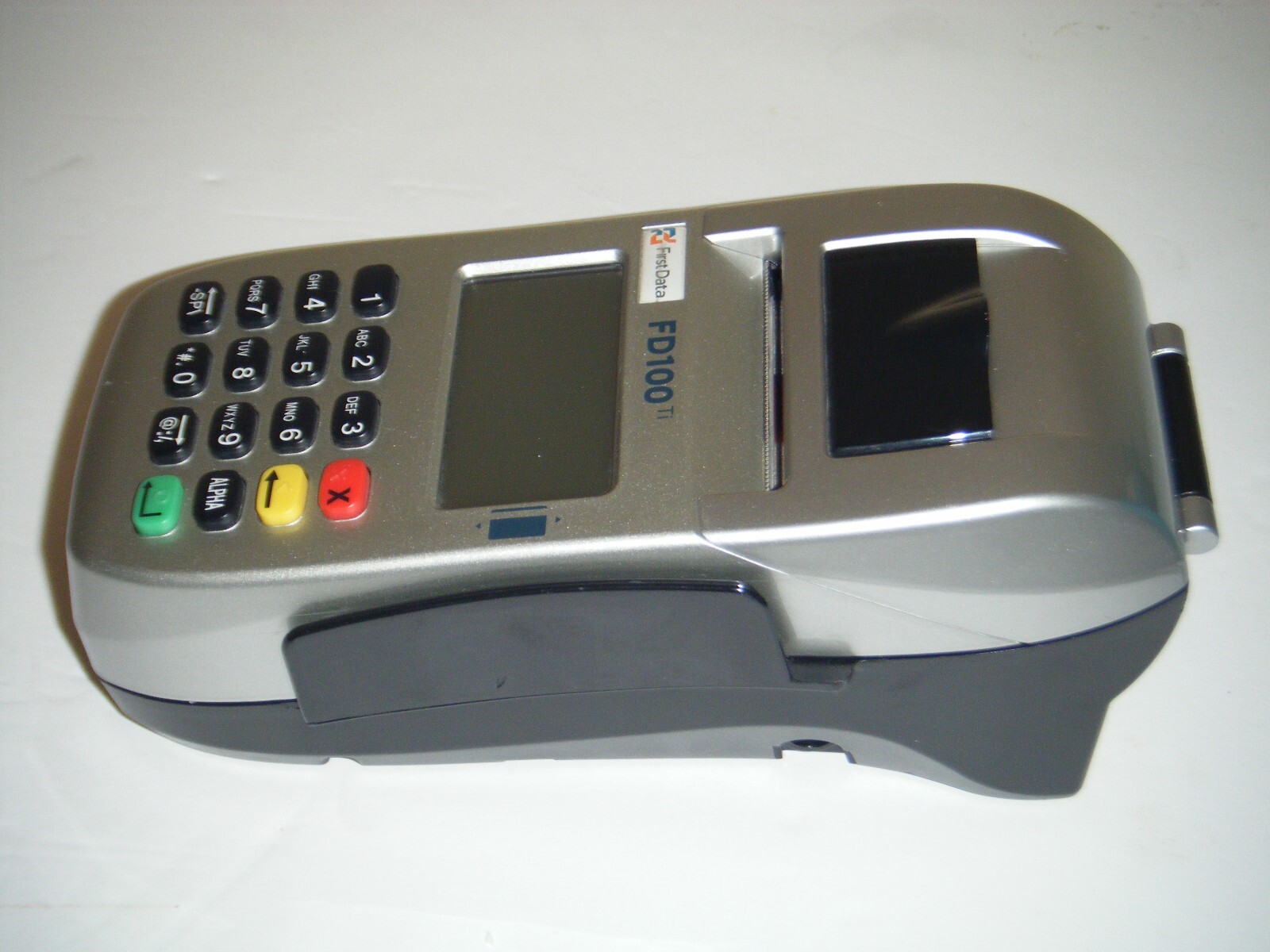 First Data FD100ti Credit Card Terminal Reader Machine (AS-IS)