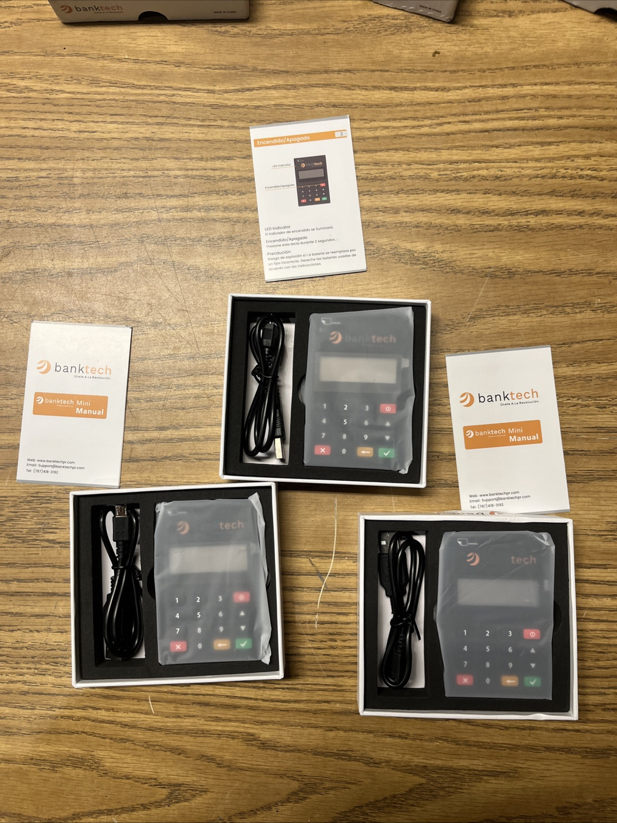 LOT 3 – BankTech Mini Portable Payment Terminal Keypad