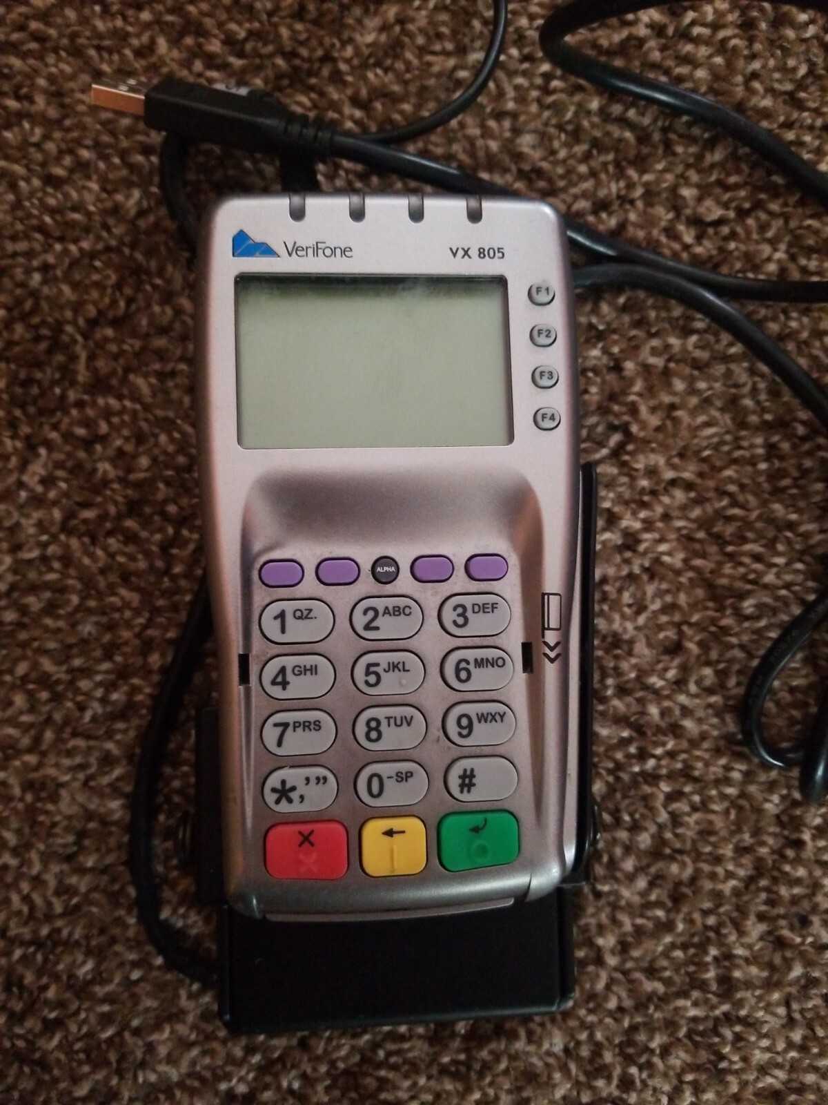 Verifone Vx805 EMV Wired Pinpad Credit Card Chip Reader Device POS with Mount