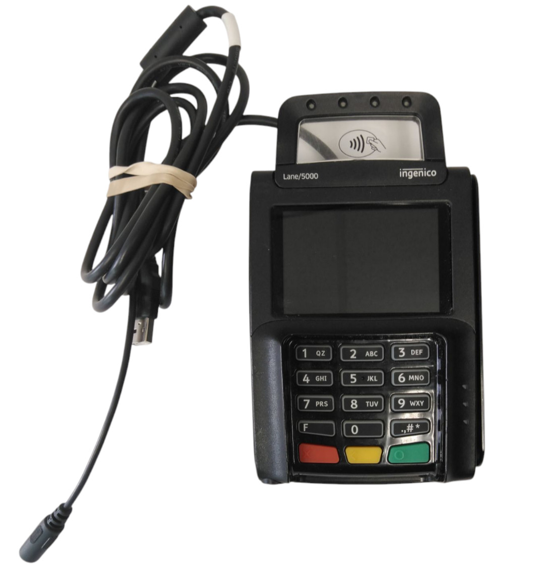 INGENICO Lane 5000 Payment Processing Terminal PARTS/AS-IS